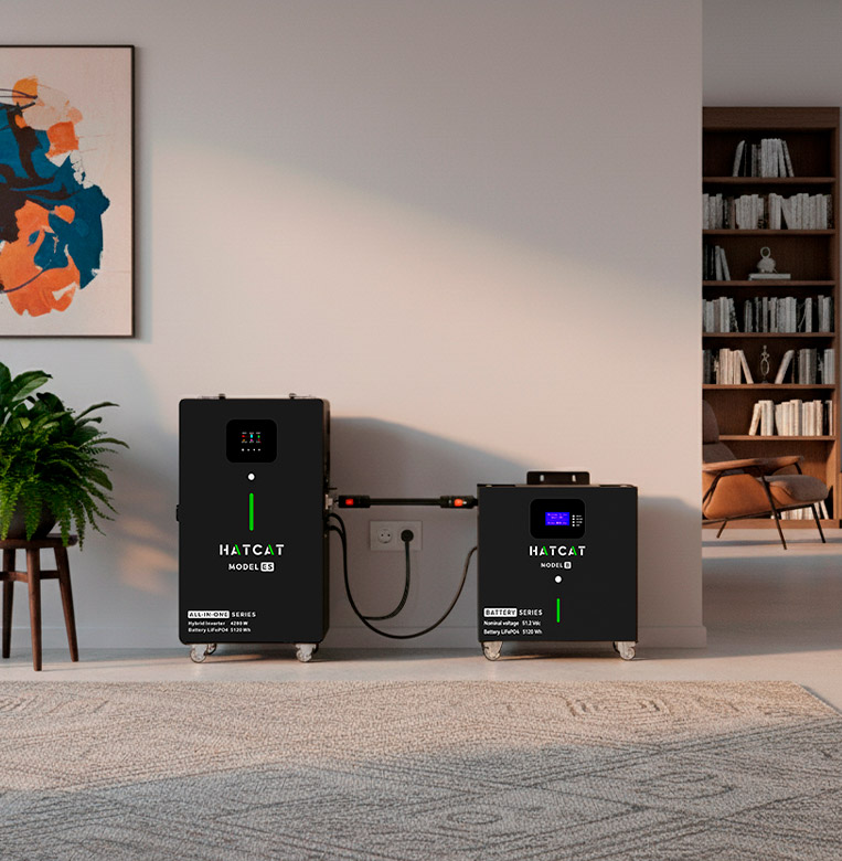 ALL-IN-ONE with Battery Model B (charge from a socket)