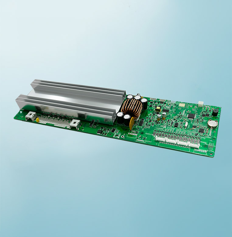 Model B connected to inveter